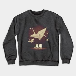 1000 Cranes in Japan Crewneck Sweatshirt